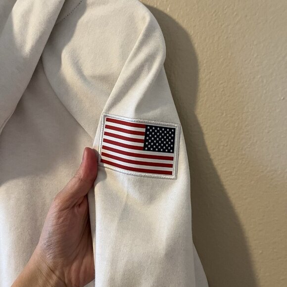 nike olympic tech Hoodie Women S White USA NWT Training Sport Untied State Sport - Picture 9 of 12